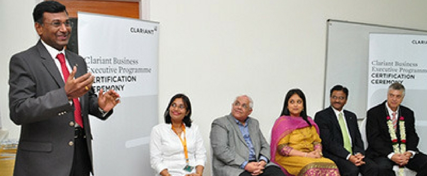 Successful completion of the Clariant Executive Business Management Programme
