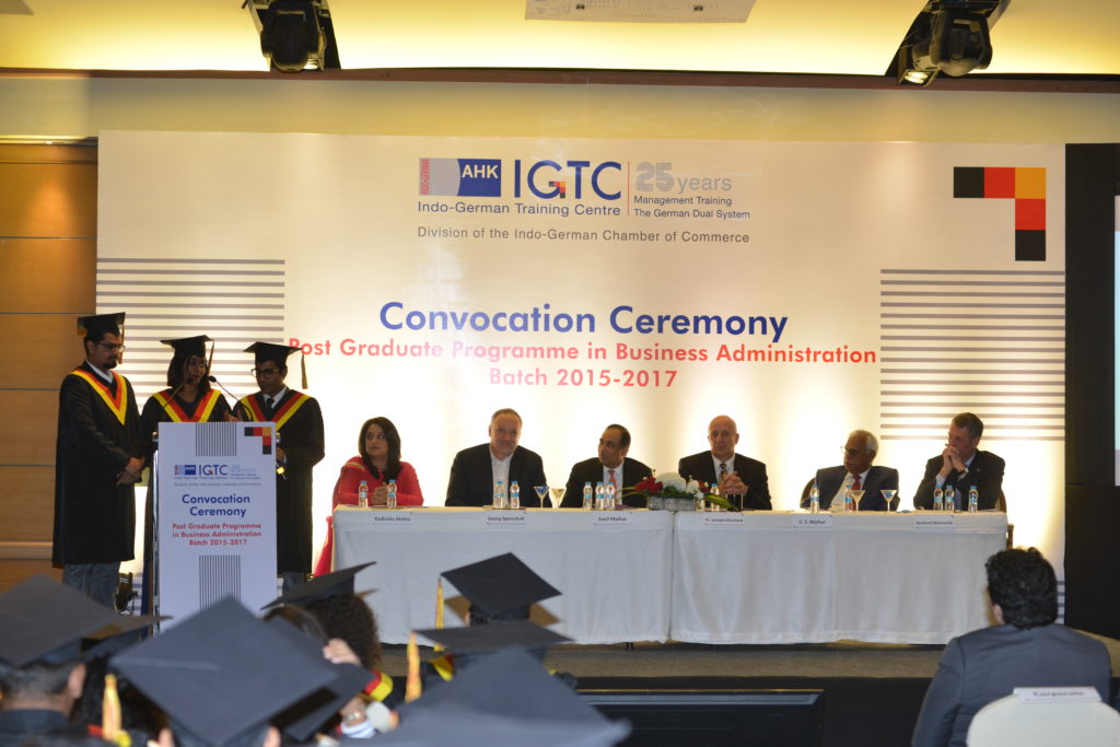 11 (2) Sneha Arakal, Mohit Sawant and Sandeep Selvan from the graduating batch share their experiences at IGTC