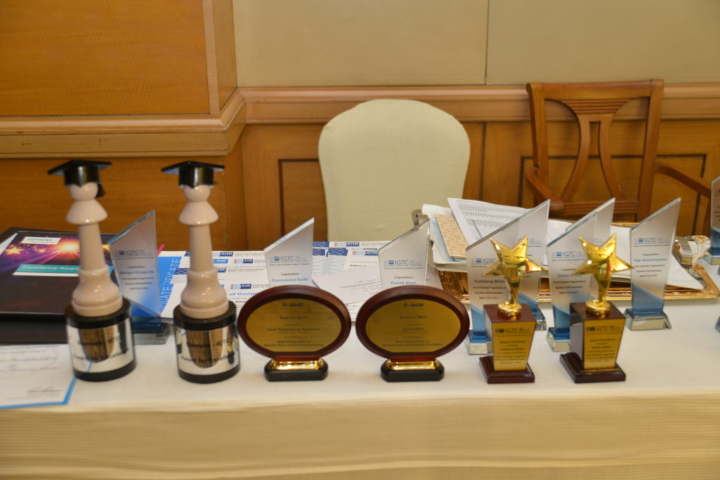 4 The different awards, awarded to students during the Convocation Ceremony