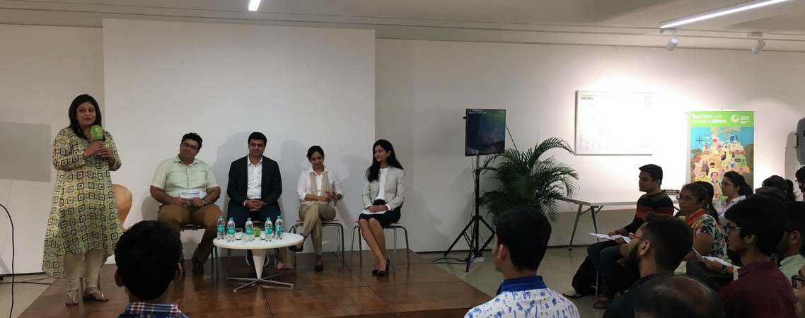 IGTC presents itself at the Study and Job Fair at the Goethe-Institut / Max Mueller Bhavan Mumbai.