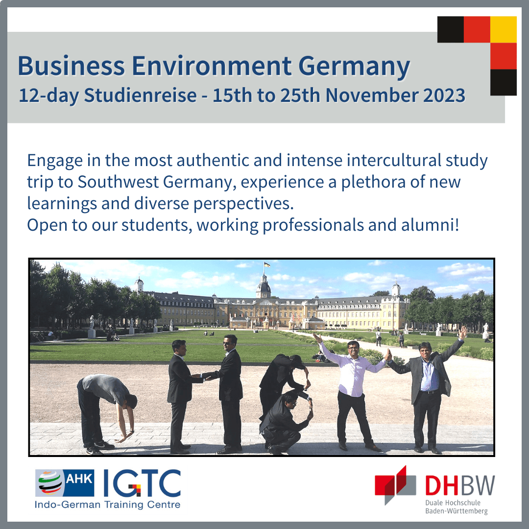 Business Environment Germany Intensive Study Trip